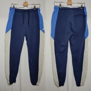 NIKE Sportswear Fleece Joggers Sweatpants CJ4511-480 Blue Light Gray Medium M